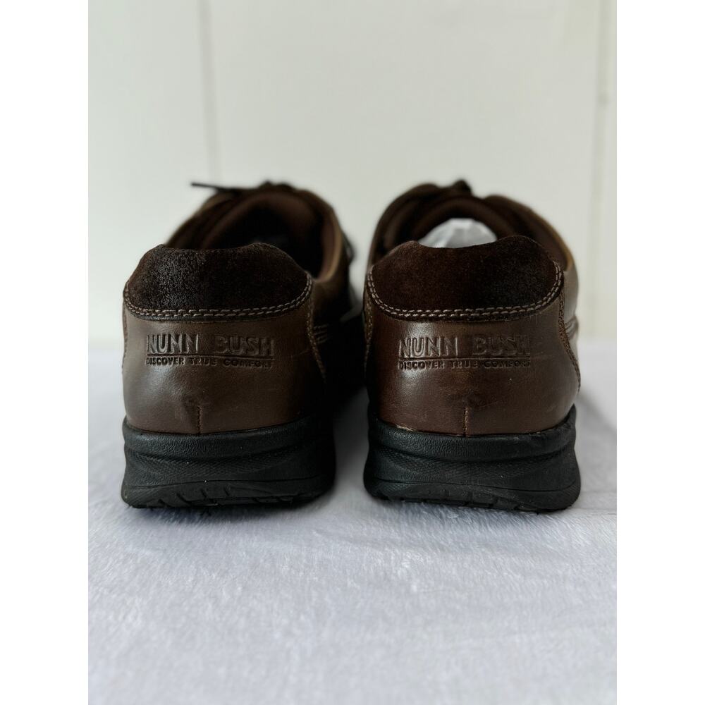 Men's Nunn Bush Cam Moc Toe Oxford Shoes, Size 9W - Picture 4 of 9